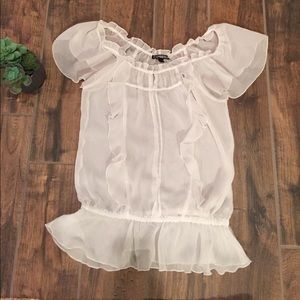 EXPRESS sheer top